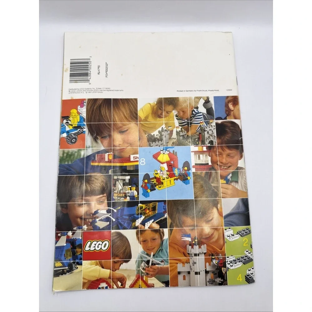 Vintage LEGO Idea Book 250 with 100% COMPLETE Sticker Sheet 1987‎ & Books 1615
